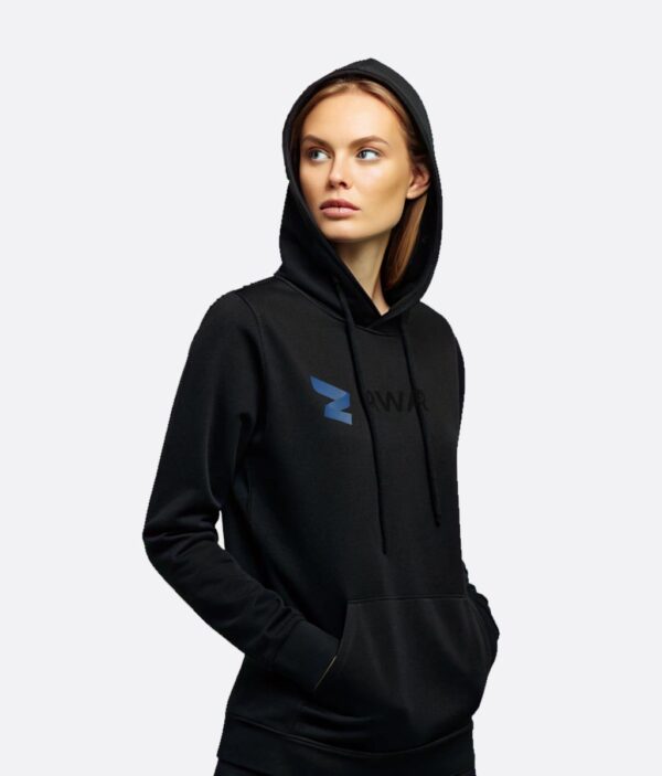 RWA Essential Logo Hoodie – Ladies Streetwear Hoodie with Center Print – Casual Fit by RWA.Inc