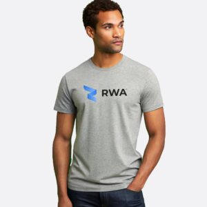 RWA Essential Logo T-Shirt – Man's Streetwear Tee with Center Print – Casual Fit by RWA.Inc