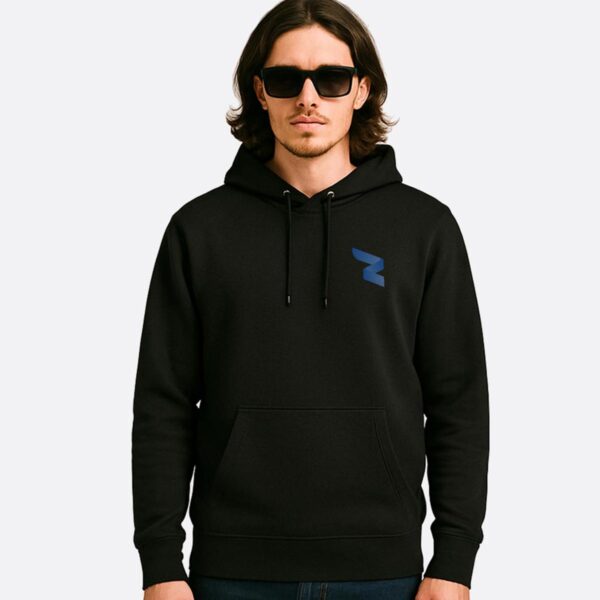 RWA Logo Hoodie Man's – Minimalist Swirl Design – Casual Streetwear by RWA.Inc