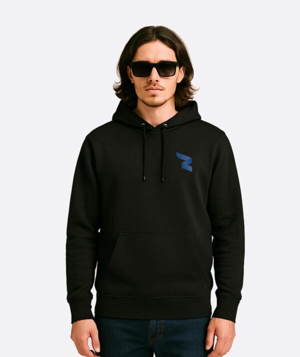 RWA Logo Hoodie Man's – Minimalist Swirl Design – Casual Streetwear by RWA.Inc