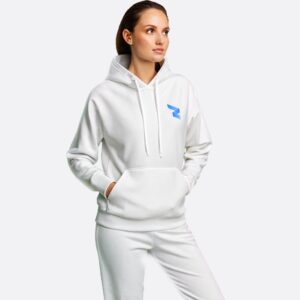 RWA Logo Hoodie Ladies – Minimalist Swirl Design – Casual Streetwear by RWA.Inc