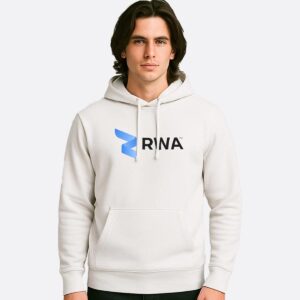RWA Essential Logo Hoodie – Man's Streetwear Hoodie with Center Print – Casual Fit by RWA.Inc