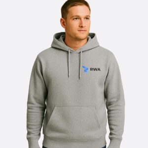 RWA Signature Logo Hoodie Man's – Minimalist Streetwear – Modern Fit by RWA.Inc