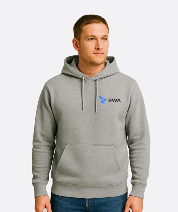 RWA Signature Logo Hoodie Man's – Minimalist Streetwear – Modern Fit by RWA.Inc
