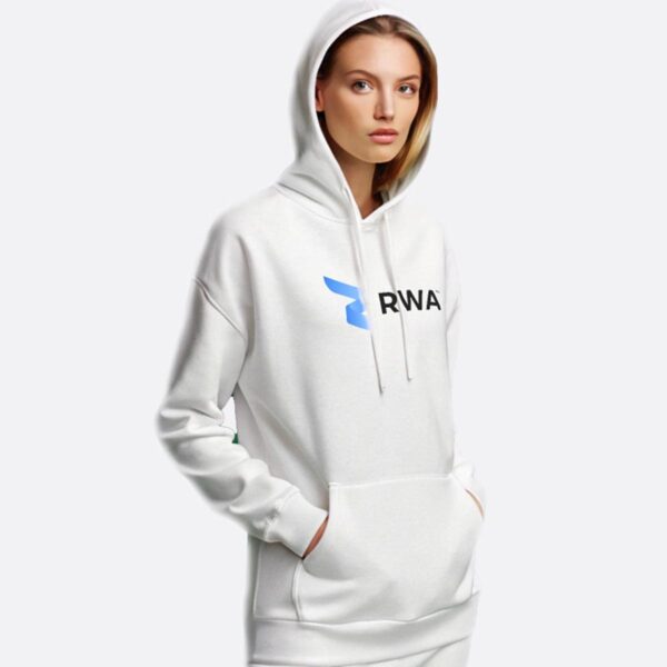 RWA Essential Logo Hoodie – Ladies Streetwear Hoodie with Center Print – Casual Fit by RWA.Inc