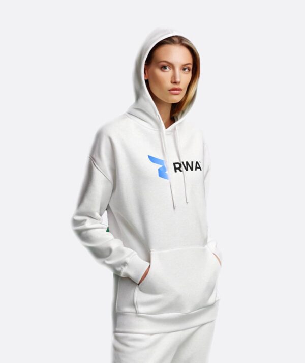 RWA Essential Logo Hoodie – Ladies Streetwear Hoodie with Center Print – Casual Fit by RWA.Inc