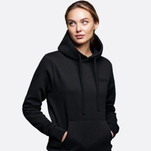 RWA Big Swirl Hoodie – Ladies Logo Hoodie – Bold Minimalist Streetwear by RWA.Inc