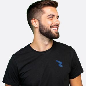 RWA Logo T-Shirt Man's – Minimalist Swirl Design – Casual Streetwear Tee by RWA.Inc