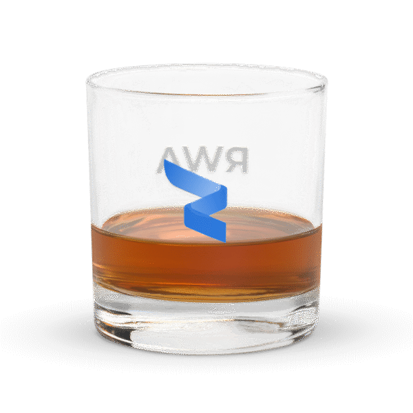 RWA Rocks Glass – 10.5 oz Whiskey Tumbler for Cocktails & Spirits – Minimalist Crystal Glass Barware by RWA.inc