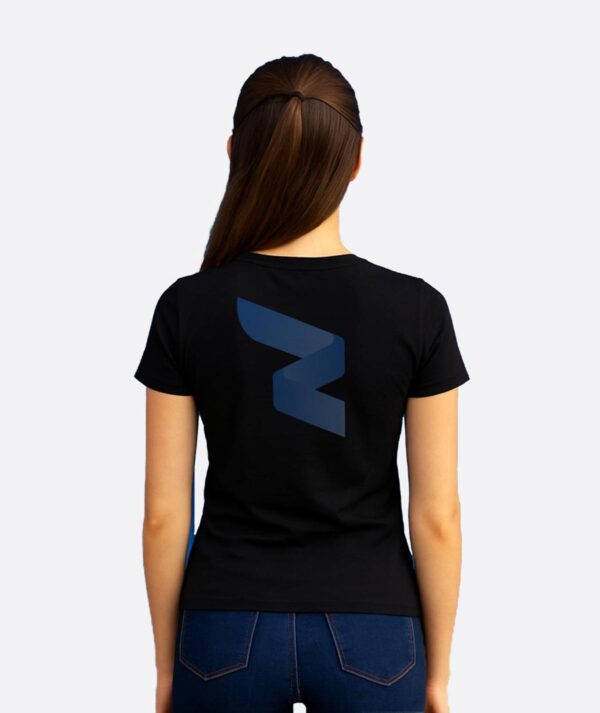 RWA Big Swirl T-Shirt – Ladies Logo Tee – Bold Minimalist Streetwear by RWA.Inc - Image 2