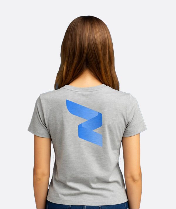 RWA Big Swirl T-Shirt – Ladies Logo Tee – Bold Minimalist Streetwear by RWA.Inc - Image 2