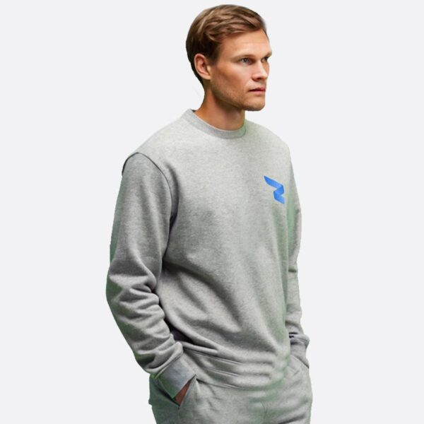 RWA Logo Sweatshirt Man's – Minimalist Swirl Design – Casual Streetwear by RWA.Inc