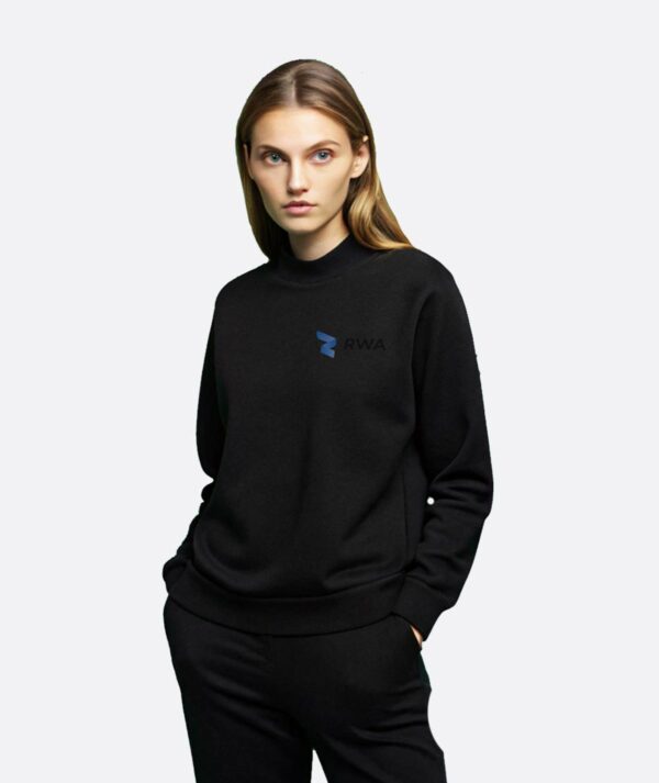 RWA Signature Logo Sweatshirt Ladies – Minimalist Streetwear – Modern Fit by RWA.Inc