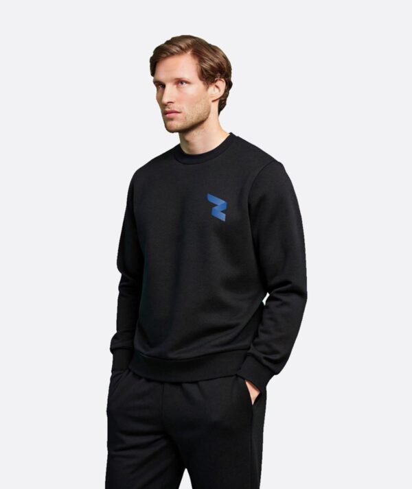 RWA Logo Sweatshirt Man's – Minimalist Swirl Design – Casual Streetwear by RWA.Inc