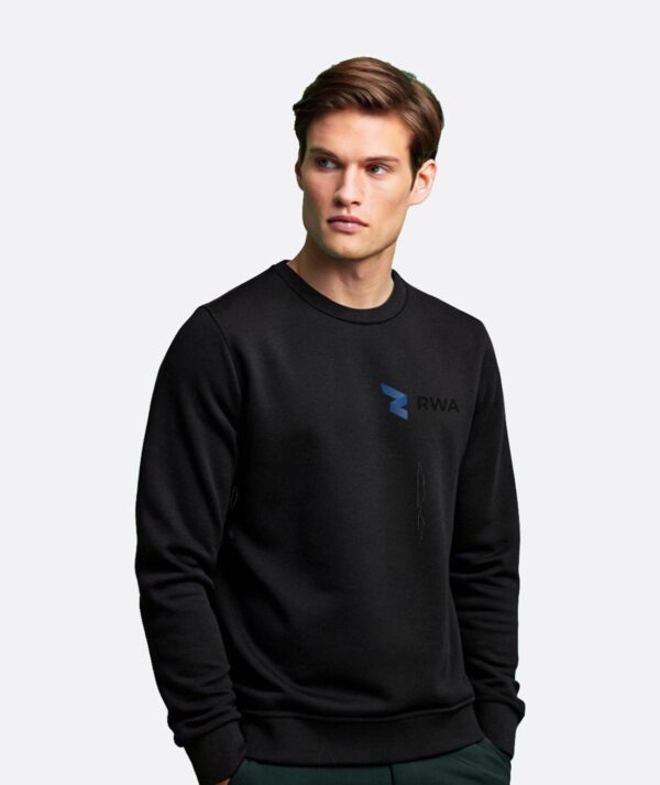 RWA Signature Logo Sweatshirt Man's – Minimalist Streetwear – Modern Fit by RWA.Inc