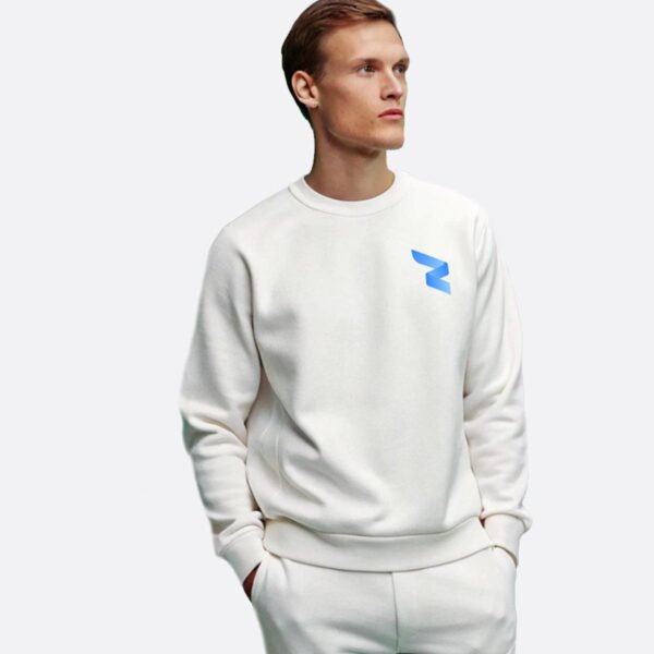 RWA Logo Sweatshirt Man's – Minimalist Swirl Design – Casual Streetwear by RWA.Inc