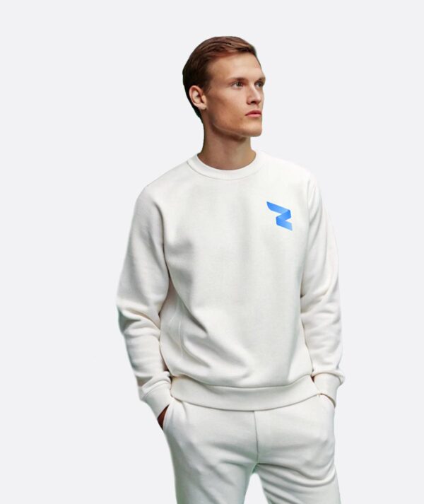 RWA Logo Sweatshirt Man's – Minimalist Swirl Design – Casual Streetwear by RWA.Inc